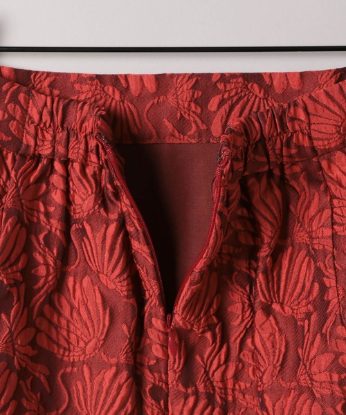 eL（エル）の「【eL】Jacquard I Line Skirt/575686（スカート・レディース・レッド系その他/ブルー系その他・FREE）」の8枚目の写真