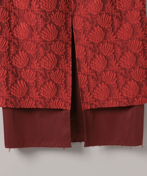 eL（エル）の「【eL】Jacquard I Line Skirt/575686（スカート・レディース・レッド系その他/ブルー系その他・FREE）」の9枚目の写真