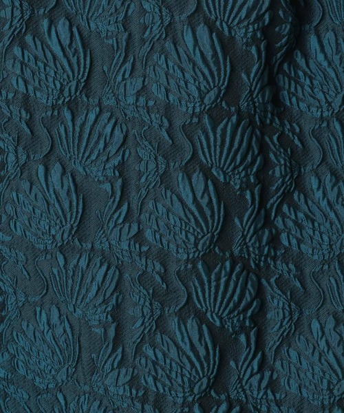 eL（エル）の「【eL】Jacquard I Line Skirt/575686（スカート・レディース・レッド系その他/ブルー系その他・FREE）」の4枚目の写真