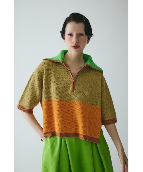 HeRIN.CYE ソーンスリーブニット　ブラック　完売カラー HeRIN.CYE | Thorn sleeve knit tops (ニット ) |SHEL'TTER WEBSTORE