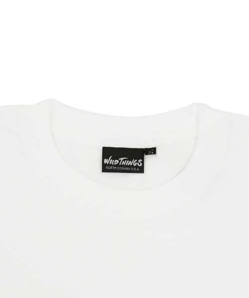 STYLISE（スタイライズ）の「【WILD THINGS】BOX LOGO TEE (ボックスロゴティー) / 3カラー [WT25069K]（Tシャツ/カットソー・メンズ・ブラック/ホワイト・M/L）」の12枚目の写真
