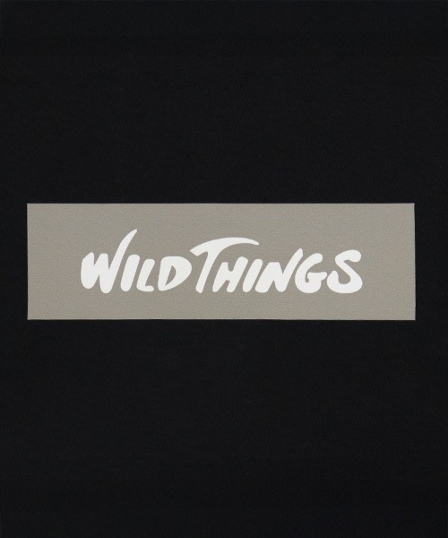 STYLISE（スタイライズ）の「【WILD THINGS】BOX LOGO TEE (ボックスロゴティー) / 3カラー [WT25069K]（Tシャツ/カットソー・メンズ・ブラック/ホワイト・M/L）」の6枚目の写真
