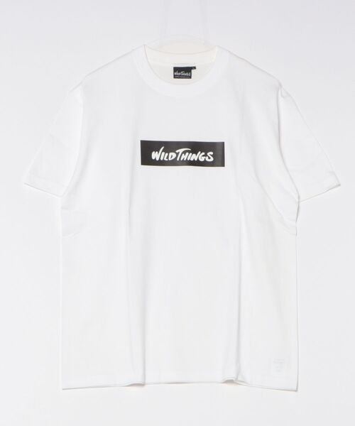 STYLISE（スタイライズ）の「【WILD THINGS】BOX LOGO TEE (ボックスロゴティー) / 3カラー [WT25069K]（Tシャツ/カットソー・メンズ・ブラック/ホワイト・M/L）」の20枚目の写真