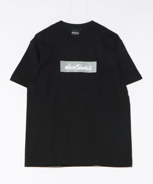 STYLISE（スタイライズ）の「【WILD THINGS】BOX LOGO TEE (ボックスロゴティー) / 3カラー [WT25069K]（Tシャツ/カットソー・メンズ・ブラック/ホワイト・M/L）」の21枚目の写真
