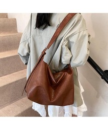 Sakka（サッカ）の「PUレザー シンプルショルダーバッグ（ショルダーバッグ）」