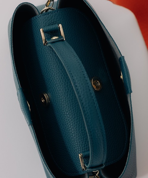 antic rag(アンティックラグ)の「Levy レヴィ(ハンドバッグ・レディース・ブラック/イエロー/グリーン/アイボリー/ブルーグリーン/チャコールグレー・FREE)」の8枚目の写真