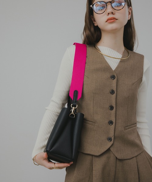 antic rag(アンティックラグ)の「Levy レヴィ(ハンドバッグ・レディース・ブラック/イエロー/グリーン/アイボリー/ブルーグリーン/チャコールグレー・FREE)」の11枚目の写真