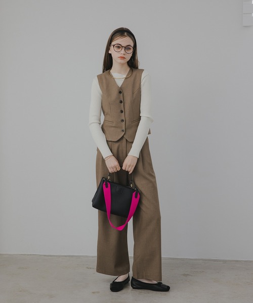 antic rag(アンティックラグ)の「Levy レヴィ(ハンドバッグ・レディース・ブラック/イエロー/グリーン/アイボリー/ブルーグリーン/チャコールグレー・FREE)」の12枚目の写真