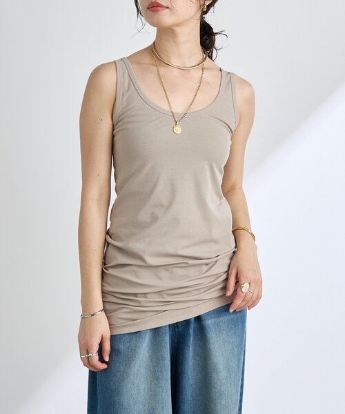 キャミソール MYSELFbyRD/LONG TANK SLIP MYSELFbyRD/LONG TANK SLIP（キャミソール）｜RIVE DROITE
