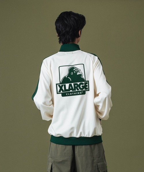 XLARGE（エクストララージ）の「OG TRACK JACKET（ブルゾン・メンズ・ブラック/オフホワイト/ブルー・L/XL/S/M）」の5枚目の写真