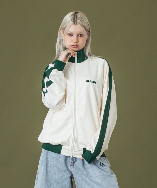 XLARGE（エクストララージ）の「OG TRACK JACKET（ブルゾン・メンズ・ブラック/オフホワイト/ブルー・L/XL/S/M）」の7枚目の写真