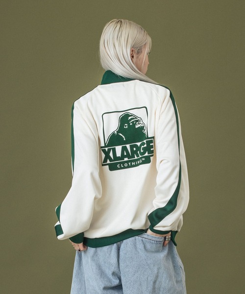 XLARGE（エクストララージ）の「OG TRACK JACKET（ブルゾン・メンズ・ブラック/オフホワイト/ブルー・L/XL/S/M）」の8枚目の写真