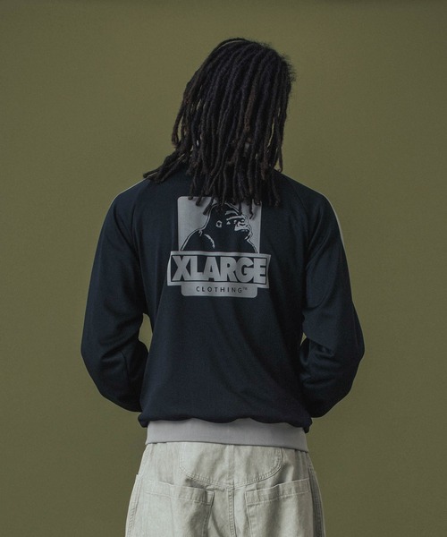 XLARGE（エクストララージ）の「OG TRACK JACKET（ブルゾン・メンズ・ブラック/オフホワイト/ブルー・L/XL/S/M）」の11枚目の写真
