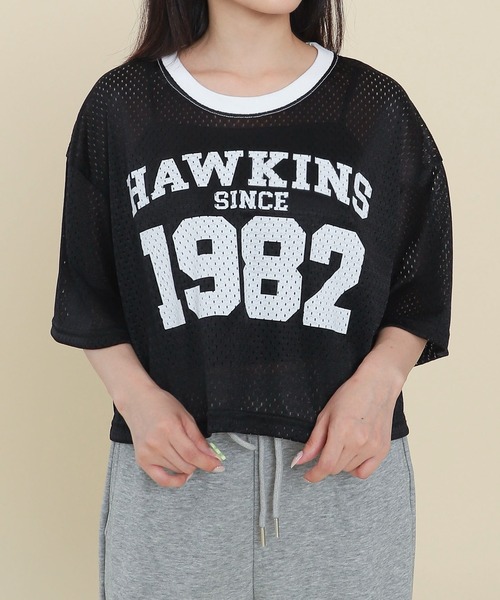 WOND(ウォンド)の「WOND/1982リンガーT(Tシャツ/カットソー・レディース・ホワイト/ブラック・FREE)」の8枚目の写真