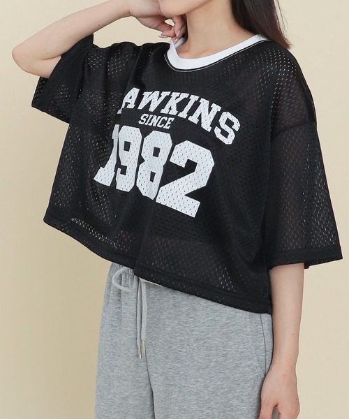 WOND(ウォンド)の「WOND/1982リンガーT(Tシャツ/カットソー・レディース・ホワイト/ブラック・FREE)」の9枚目の写真