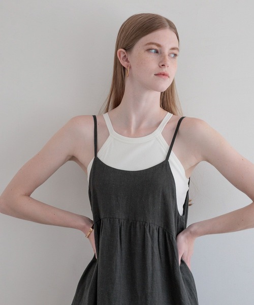 bijorie(ビジュリィ)の「【bijorie】ティアードキャミワンピ(ワンピース・レディース・クリーム/グレー/チャコール・FREE)」の21枚目の写真