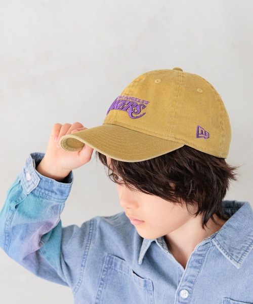 NEW ERA（ニューエラ）の「【NEW ERA(ニューエラ)】別注920イタリアンウォッシュ(KIDS)（キャップ・キッズ・イエロー/ブルー・FREE）」の3枚目の写真
