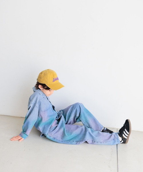 NEW ERA（ニューエラ）の「【NEW ERA(ニューエラ)】別注920イタリアンウォッシュ(KIDS)（キャップ・キッズ・イエロー/ブルー・FREE）」の4枚目の写真