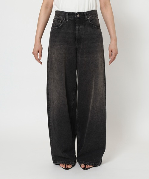 BABYLONE(バビロン)の「【HIKURE】<別注>デニムパンツ(デニムパンツ・レディース・ブラック・23/24/25/26)」の11枚目の写真