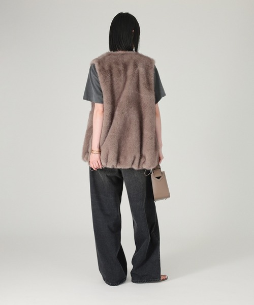 BABYLONE(バビロン)の「【HIKURE】<別注>デニムパンツ(デニムパンツ・レディース・ブラック・23/24/25/26)」の10枚目の写真