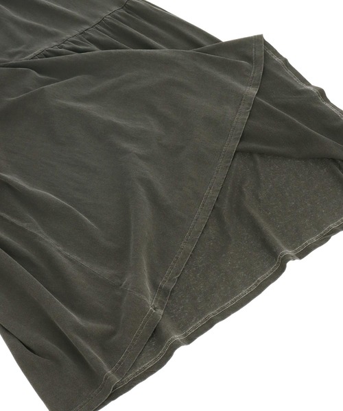 anap mimpi（アナップミンピ）の「ピグメント加工 ティアードロングワンピース（ワンピース・レディース・イエロー/グリーン/ブラック・FREE）」の17枚目の写真