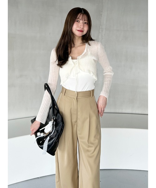 セール】タックラインパンツ（その他パンツ）｜SNIDEL（スナイデル）の