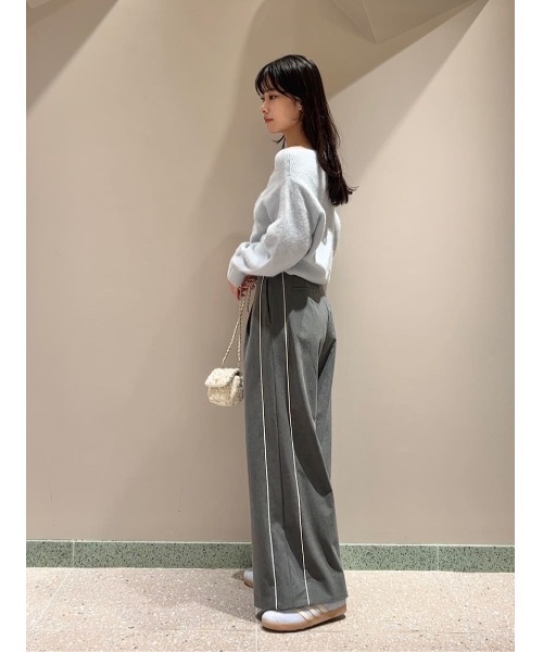 snidel タックラインパンツ タックラインパンツ(ロングパンツ)｜パンツ｜SNIDEL(スナイデル)の通販