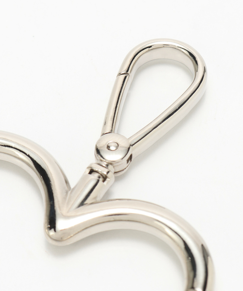 BASICKS(ベイシックス)の「BASICKS / ベイシックス HEART KEY RING(キーケース/キーアクセサリー・メンズ・シルバー・FREE)」の2枚目の写真