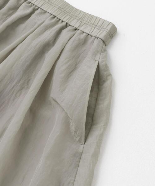 URBAN RESEARCH ROSSO WOMEN（アーバンリサーチ　ロッソ）の「ブライトギャザースカート（スカート・レディース・グレー/ブラウン・FREE）」の9枚目の写真