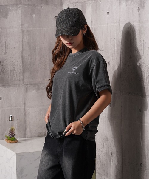#MEMORY(メモリー)の「【MEMORY】ハートワンポイント刺繍 S/S Tシャツ / Heart one point embroidery short sleeve T-shirt(Tシャツ/カットソー・メンズ・アイボリー/ブラック・M/L/XL)」の17枚目の写真