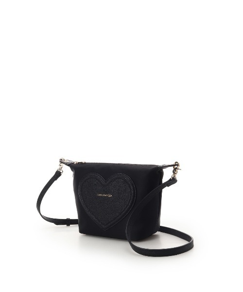 SAMANTHAVEGA(サマンサベガ)の「フロントハートナイロンショルダーバッグ(ショルダーバッグ・レディース・ブラック/ライトブルー/ピンク・FREE)」の7枚目の写真