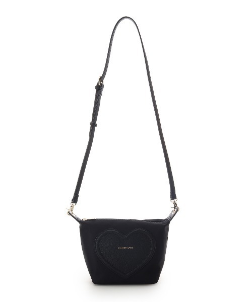 SAMANTHAVEGA(サマンサベガ)の「フロントハートナイロンショルダーバッグ(ショルダーバッグ・レディース・ブラック/ライトブルー/ピンク・FREE)」の12枚目の写真