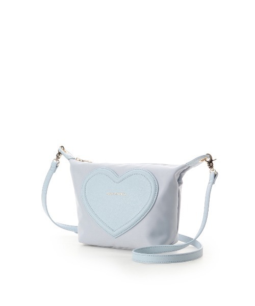 SAMANTHAVEGA(サマンサベガ)の「フロントハートナイロンショルダーバッグ(ショルダーバッグ・レディース・ブラック/ライトブルー/ピンク・FREE)」の13枚目の写真