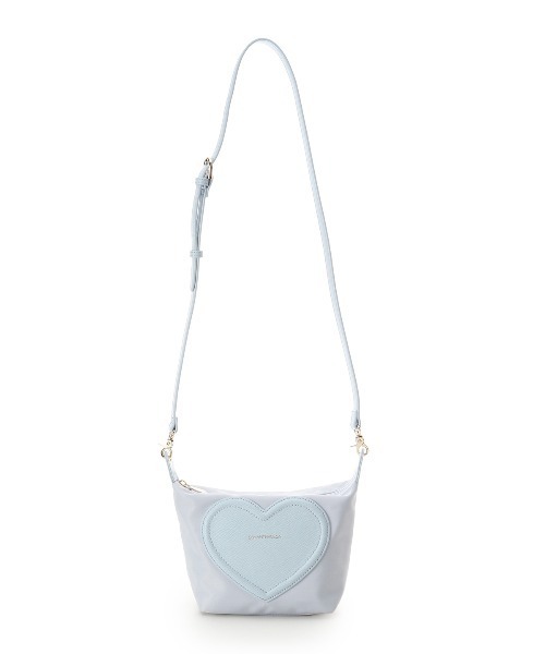 SAMANTHAVEGA(サマンサベガ)の「フロントハートナイロンショルダーバッグ(ショルダーバッグ・レディース・ブラック/ライトブルー/ピンク・FREE)」の18枚目の写真