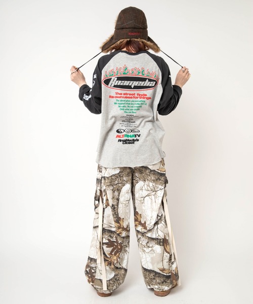 RNA(アールエヌエー)の「R4364 ワーク×ミリタリーリメイクパンツ(その他パンツ・レディース・その他/カーキ/カモフラージュ/ウッドランド・MEDIUM)」の9枚目の写真