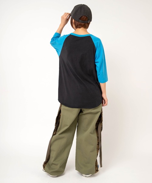 RNA(アールエヌエー)の「R4364 ワーク×ミリタリーリメイクパンツ(その他パンツ・レディース・その他/カーキ/カモフラージュ/ウッドランド・MEDIUM)」の12枚目の写真