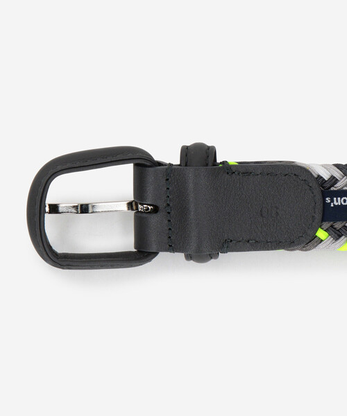 Anderson's（アンダーソンズ）の「Anderson's |〈別注〉ラバー メッシュベルト（ベルト・レディース・グレー系その他/イエロー系その他/ブルー系その他・90/80）」の6枚目の写真