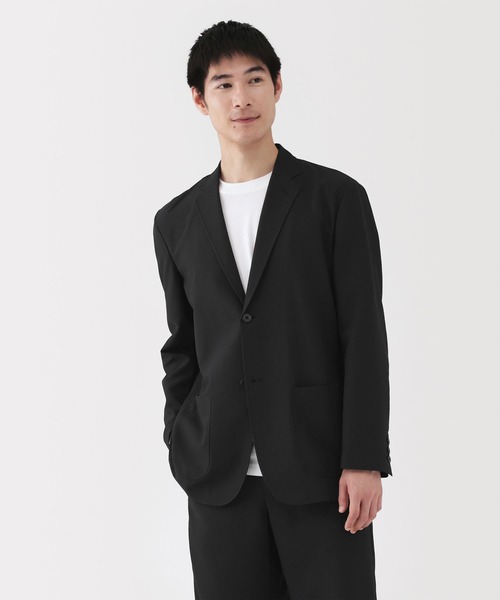 紳士 風を通すストレッチジャケット（その他アウター）｜無印