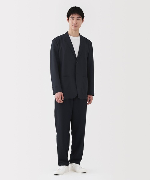 紳士 風を通すストレッチジャケット（その他アウター）｜無印