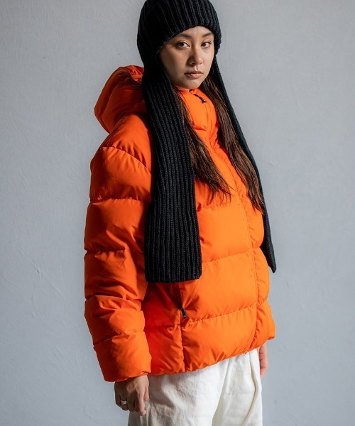 430（フォーサーティ）の「mj10997-SHIELD DOWN JACKET ダウンジャケット(25-137)（ダウンジャケット/コート・メンズ・オレンジ/ブラウン/カーキ/ブラック・3/2/1/0）」の4枚目の写真