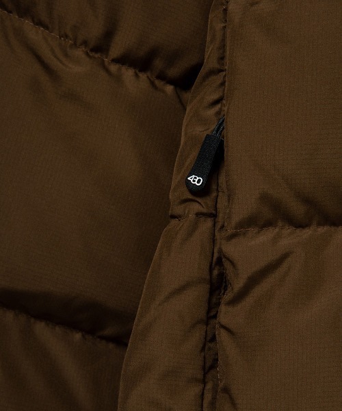 430（フォーサーティ）の「mj10997-SHIELD DOWN JACKET ダウンジャケット(25-137)（ダウンジャケット/コート・メンズ・オレンジ/ブラウン/カーキ/ブラック・3/2/1/0）」の16枚目の写真