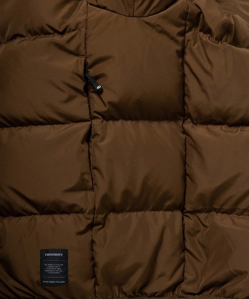 430（フォーサーティ）の「mj10997-SHIELD DOWN JACKET ダウンジャケット(25-137)（ダウンジャケット/コート・メンズ・オレンジ/ブラウン/カーキ/ブラック・3/2/1/0）」の20枚目の写真