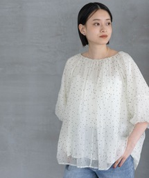 A part by | バルーンドットブラウス(シャツ/ブラウス)
