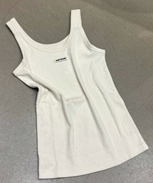 HONEY MI HONEY | logo name rib tank top(タンクトップ)