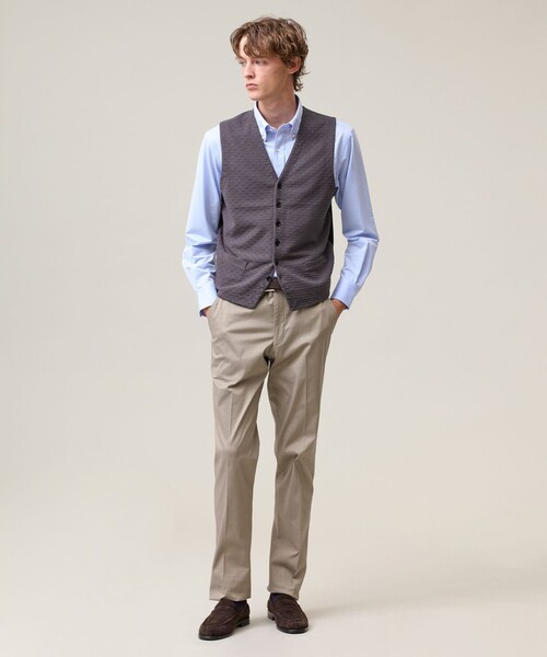 セール】重ねて映える洗練レイヤード【ストレッチ / イージーケア