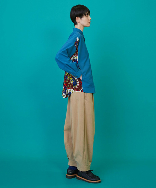 FRAPBOIS（フラボア）の「スカーフル ブラウス（シャツ/ブラウス・レディース・ブラック/ブルー・2/1）」の11枚目の写真