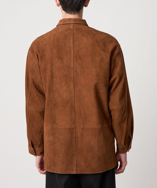 Steven Alan＞ ラフ スエード カバーオール（カバーオール）｜Steven