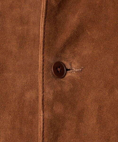 Steven Alan＞ ラフ スエード カバーオール（カバーオール）｜Steven