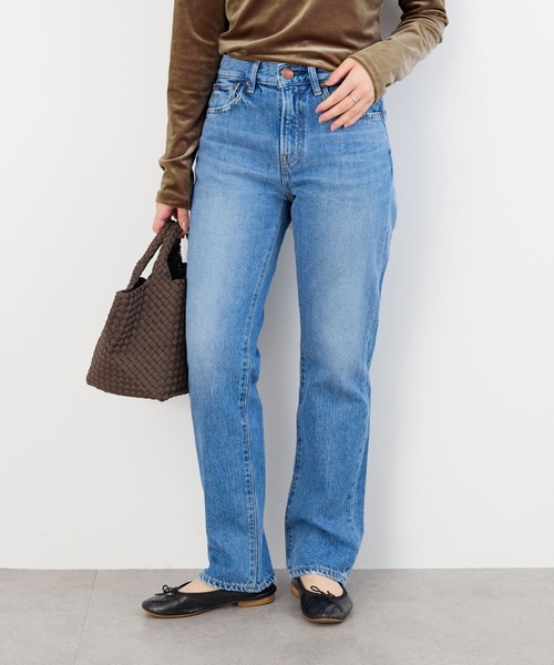 二メルダ♡ RED CARD TOKYO】Jude-スリムストレートデニムパンツ（デニム