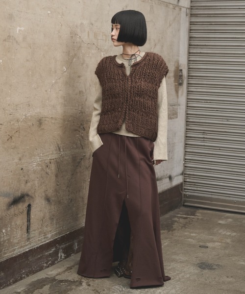 セール】ハンドニットローゲージベスト（ベスト）｜AIC.（エーアイシー